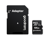 GOODRAM 64GB microSDXC 100MB/s C10 UHS-I U1 - 535249 - zdjęcie 1